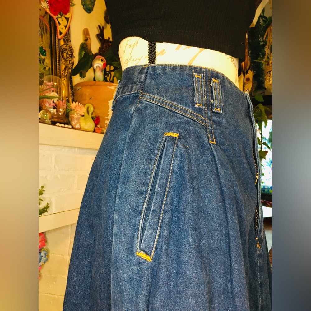 Vintage Vivaldi Jean Skirt